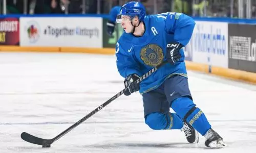 Названа главная звезда сборной Казахстана на ЧМ-2024 по хоккею