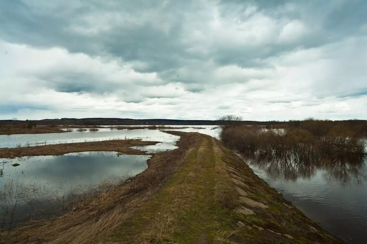 Уровень воды в Урале приближается к критической отметки в Атырау