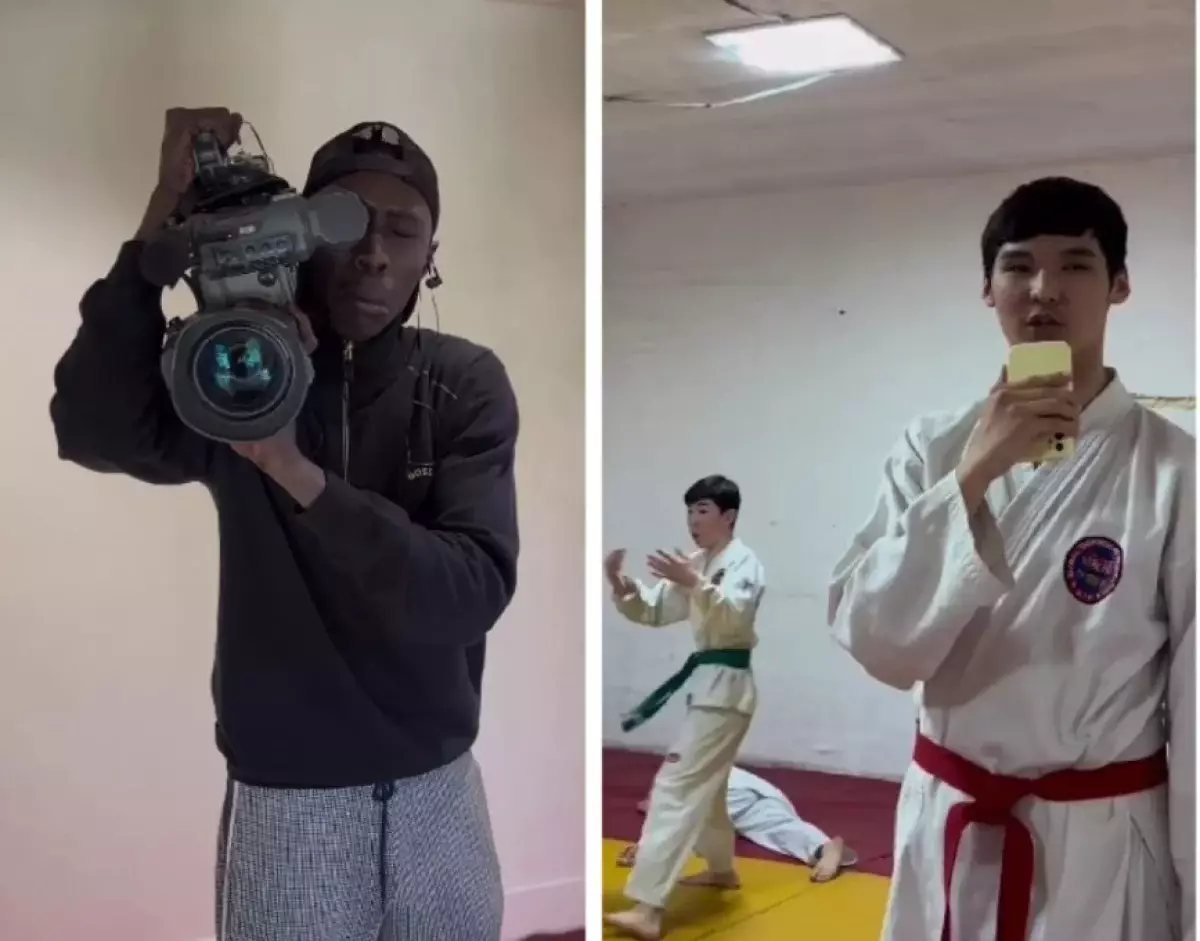 Суперзвезда TikTok Хаби Лейм «снял» видео с казахстанскими тхэквондистами