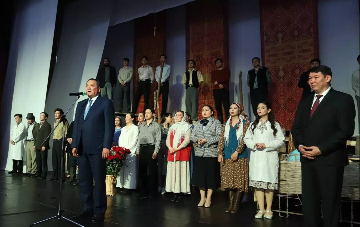 В Мангистау состоялась премьера музыкальной драмы «Гауһартас»