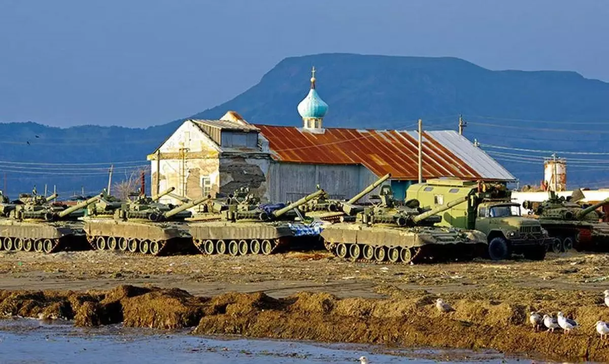 Россия строит военные базы на Курильских островах вблизи Японии