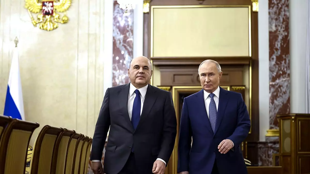 Путин вновь назначил Михаила Мишустина премьер-министром