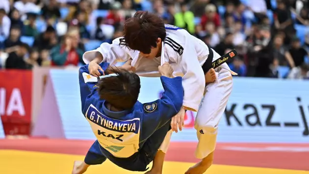 Казахстанка сотворила сенсацию и завоевала золото Grand Slam по дзюдо