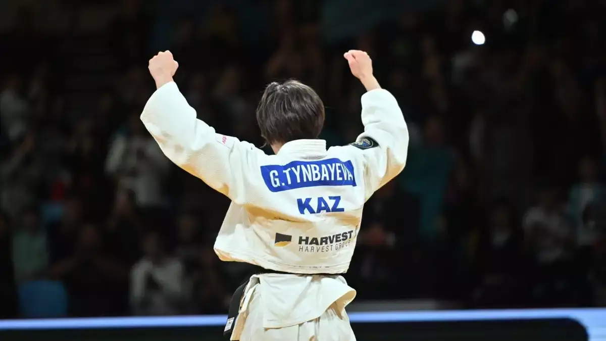 Казахстанская дзюдоистка завоевала золотую медаль на турнире Grand Slam
