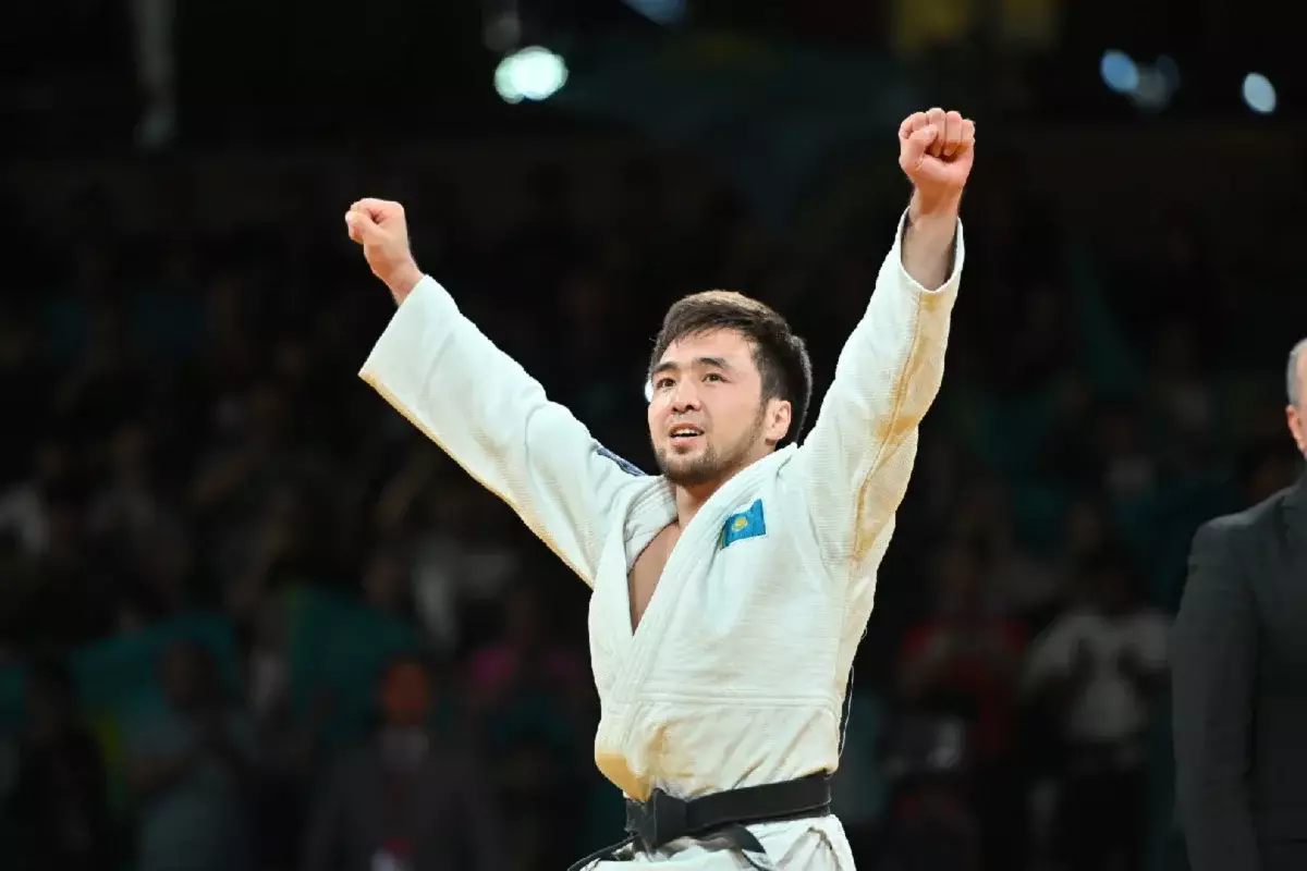 Казахстанец завоевал медаль турнира Grand Slam по дзюдо