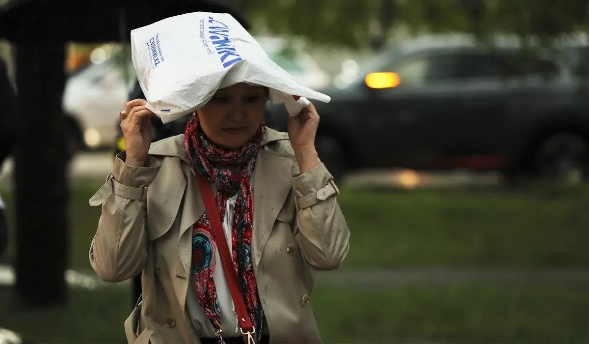 Сильный дождь и ветер прогнозируют в Алматы: к горожанам обратился ДЧС