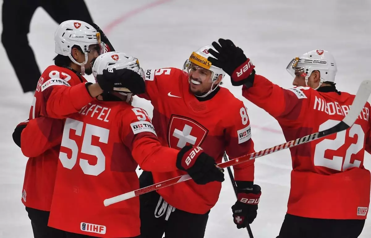Сборная Швейцарии победила Норвегию в матче чемпионата мира-2024