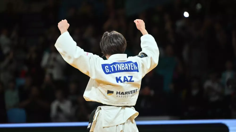 Казахстанка Галия Тынбаева сотворила сенсацию на турнире "Большого шлема" по дзюдо