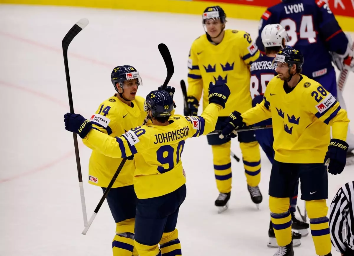 Швеция переиграла США на чемпионате мира