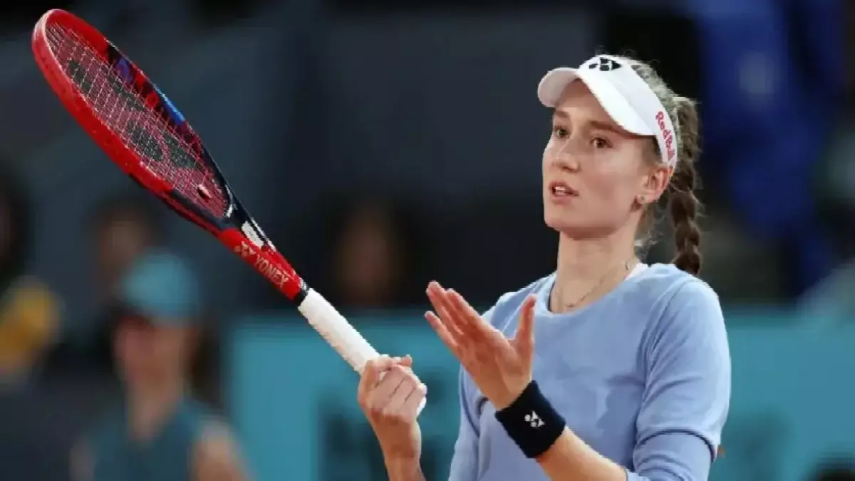 Рыбакина отказалась от участия в турнире WTA 1000 в Риме