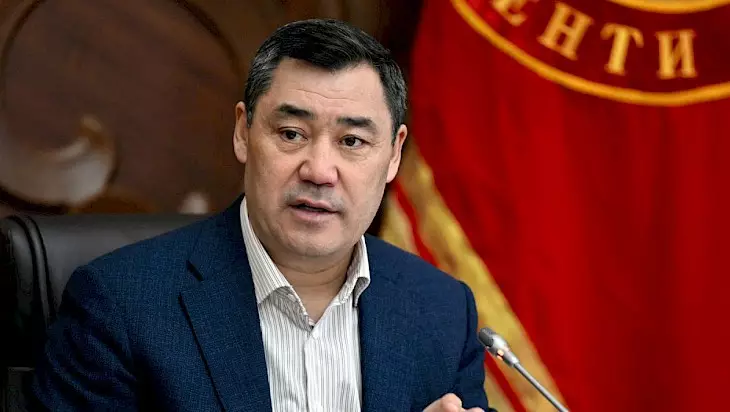 Видео с «золотыми слитками»  прокомментировал президент Кыргызстана