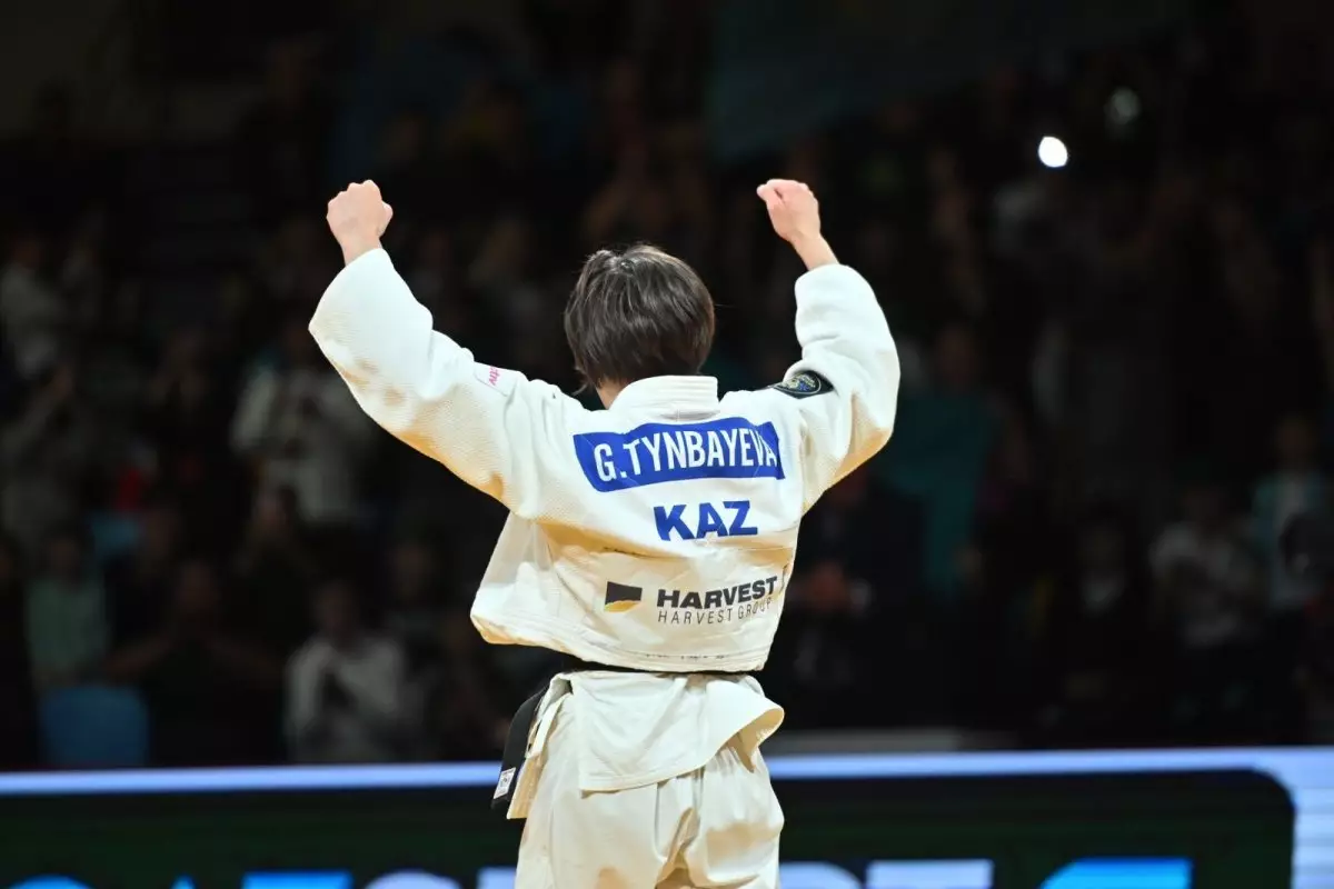 Казахстанская дзюдоистка выиграла золотую медаль международного турнира Grand Slam