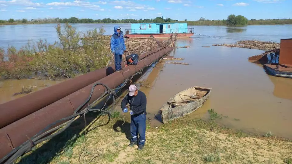 Паводковую воду направили на полив 18 тысяч га земли в Атырауской области