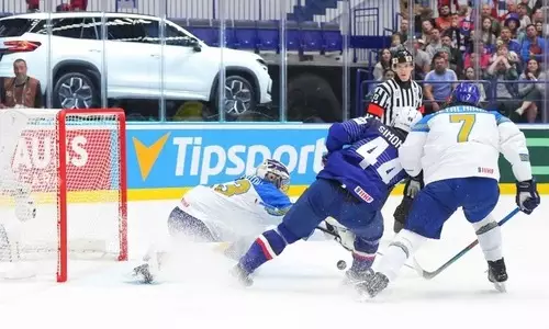 Назван лучший хоккеист сборной Казахстана в победном матче с Францией