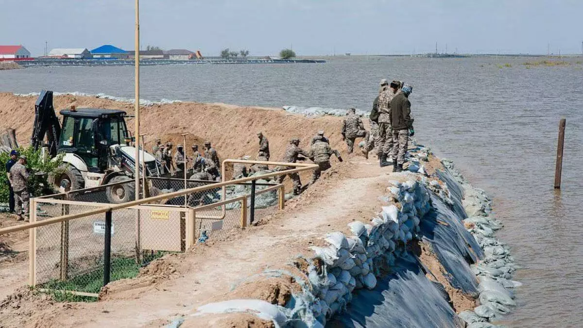 В Атырауской области сохраняется угроза паводков