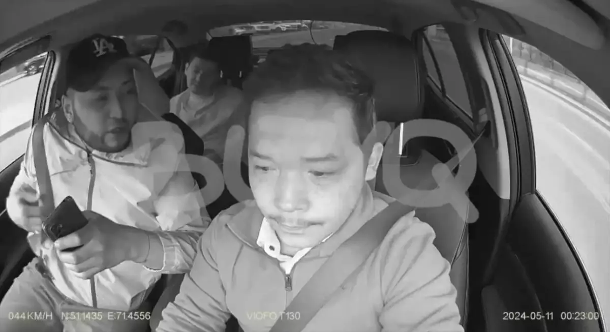 Пассажир обматерил глухонемого таксиста в Астане (ВИДЕО)