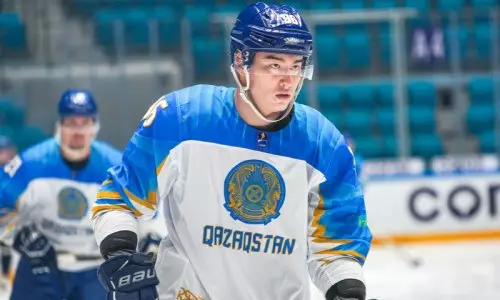 Назван лучший хоккеист сборной Казахстана в матче со Словакией