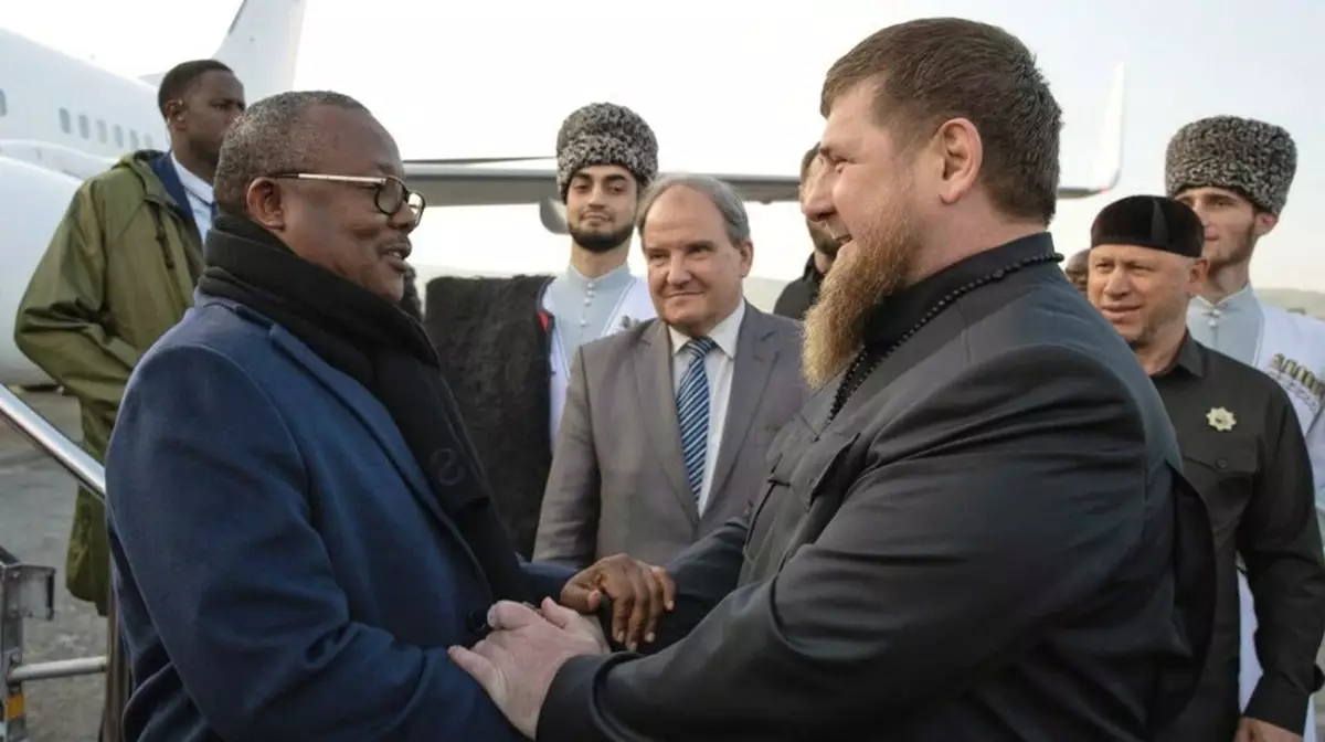 Кадыров отправит сына тренировать африканских военных