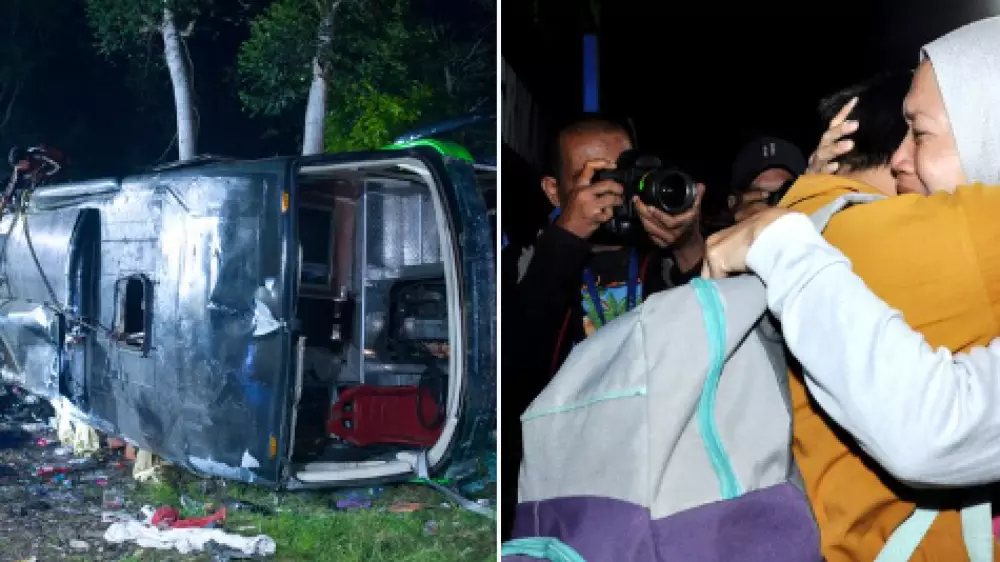 Крушение школьного автобуса в Индонезии: погибли 11 человек