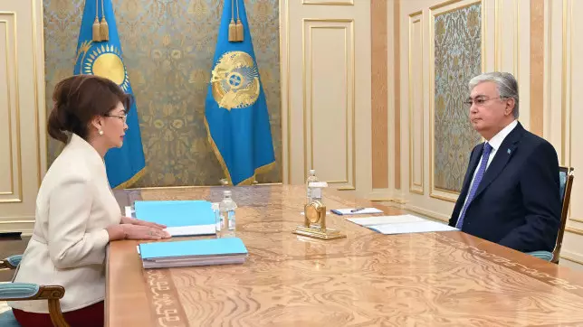 Президент Мәдениет және ақпарат министрі Аида Балаеваны қабылдады