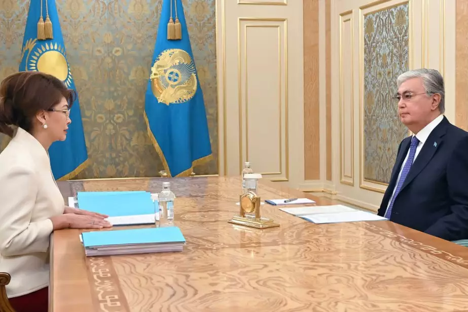 Президент принял министра культуры и информации Аиду Балаеву
