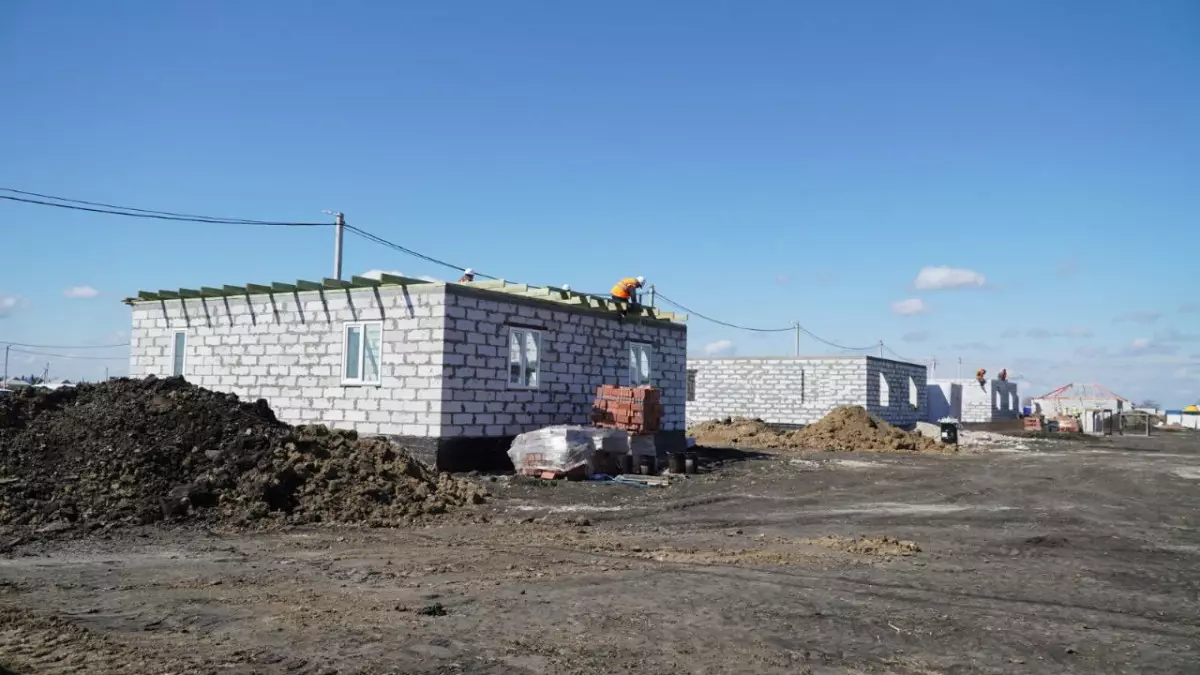 Су тасқыны: Солтүстік Қазақстан облысында 200 үйдің құрылысы басталды