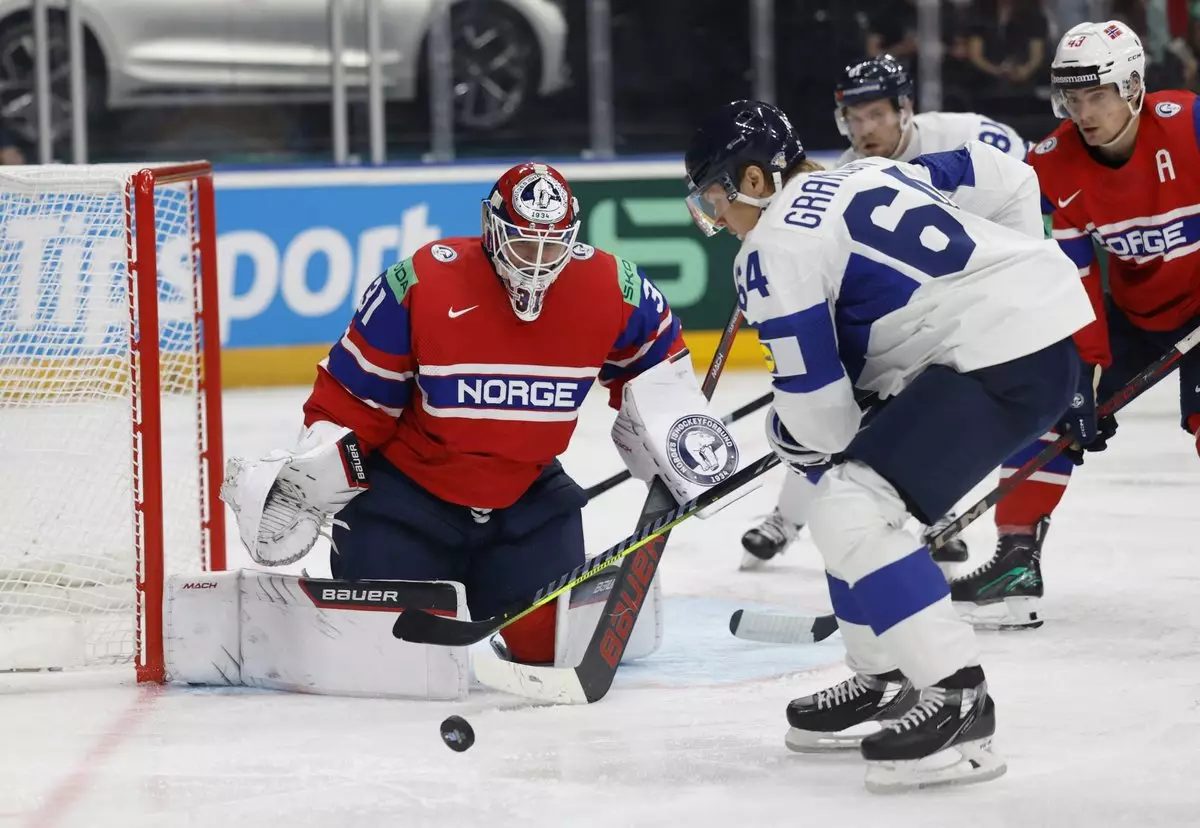 Финляндия обыграла Норвегию в матче чемпионата мира