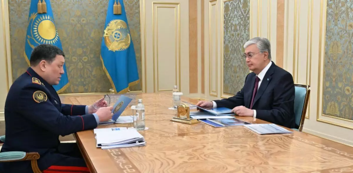 Глава МВД рассказал Токаеву о криминогенной обстановке в Казахстане