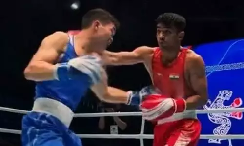Боксер из Казахстана преподнес сенсацию на турнире в Астане. Видео