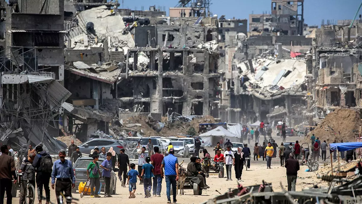 Израиль назвал число погибших среди гражданского населения в секторе Газа