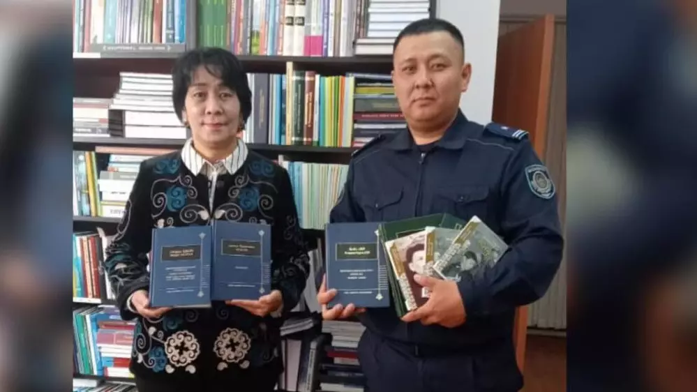 Ұлттық кітапхана Алматыдағы тергеу изоляторына 400-ге жуық кітап сыйлады