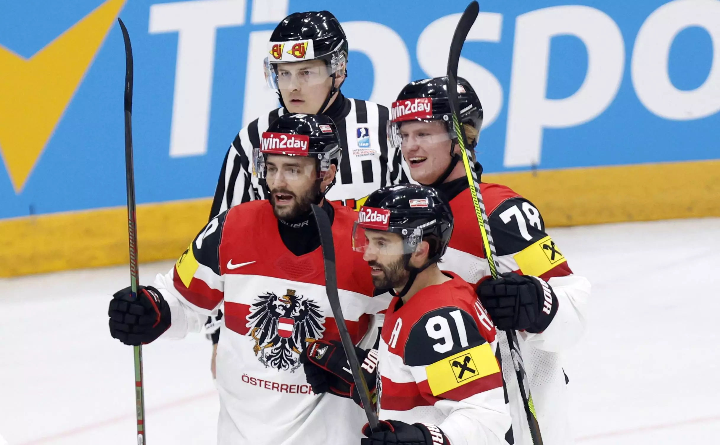 Австрия в матче с Канадой сделала крупнейший камбэк ЧМ по хоккею
