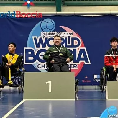 Маулен Ашимбаев поздравил параспортсмена с победой на турнире World Boccia Challenger