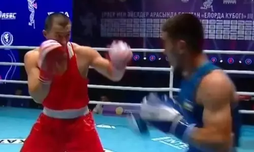 Казахстан и Узбекистан в упорном бою определили полуфиналиста турнира по боксу
