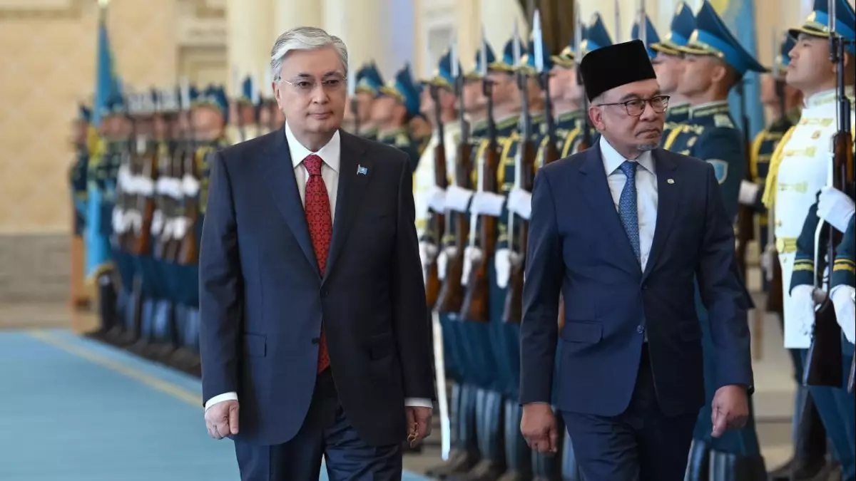 В Акорде торжественно встретили Премьер-министра Малайзии