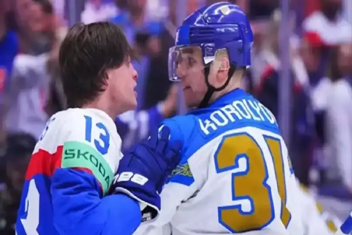 Сборная Казахстана по хоккею потерпела поражение на групповом этапе ЧМ-2024