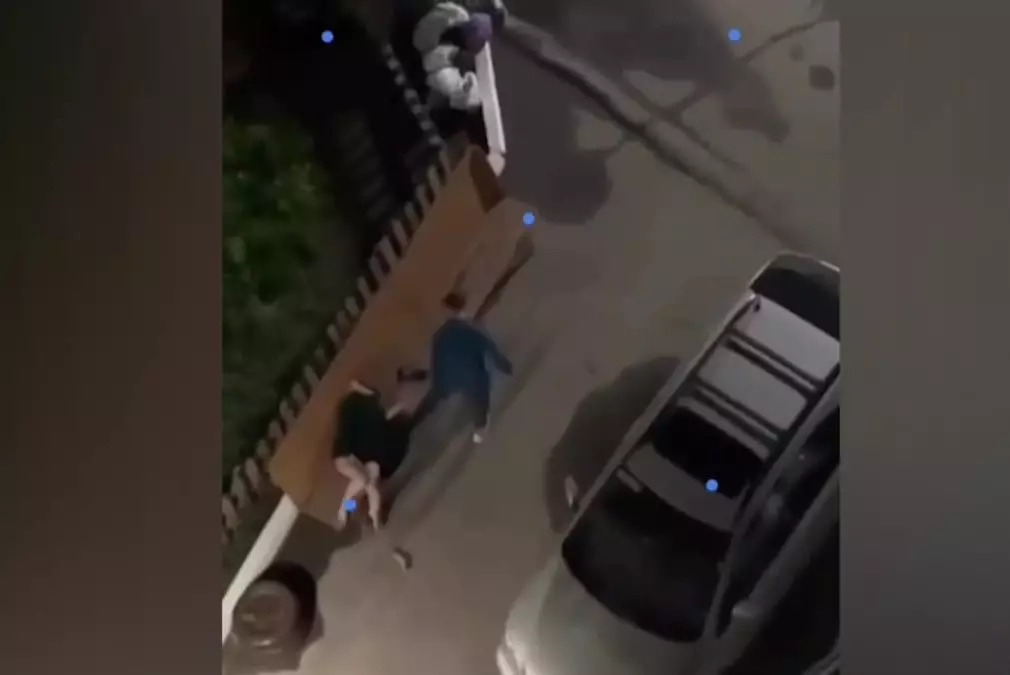 Павлодарец избил жену на улице из-за потерянного ключа