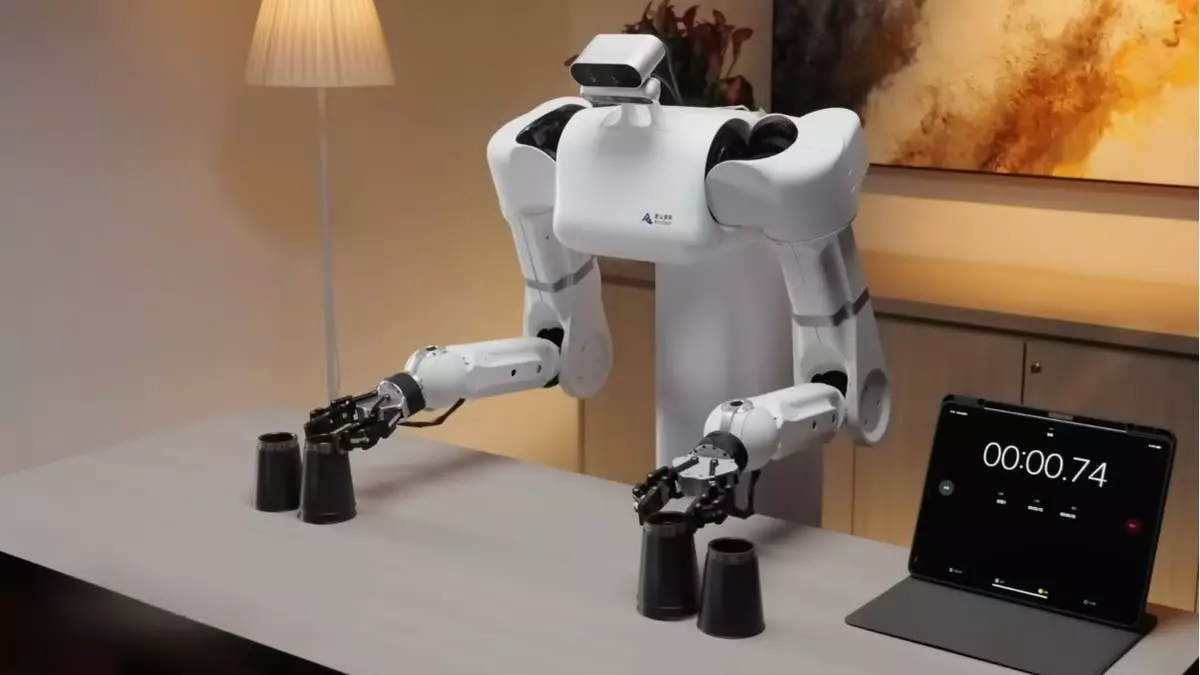 В Китае собрали необычного робота