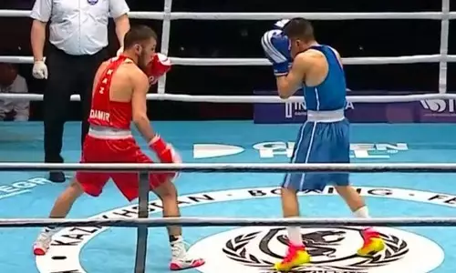 Определился соперник лидера сборной Казахстана по боксу в финале международного турнира