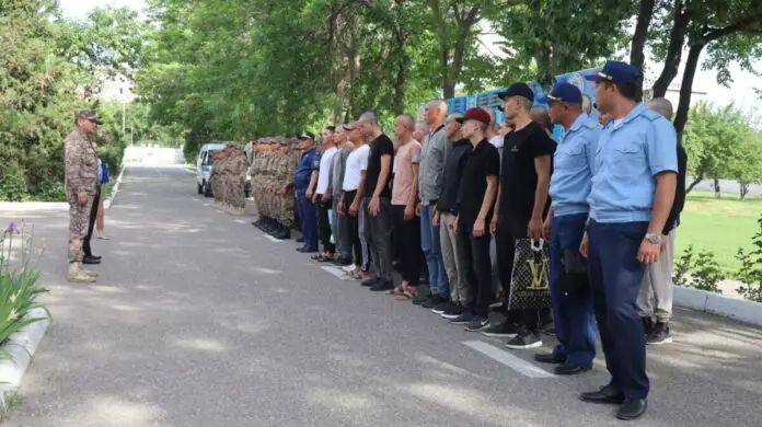30 новых бойцов в строю: пополнение рядов бригады ПВО Шымкента