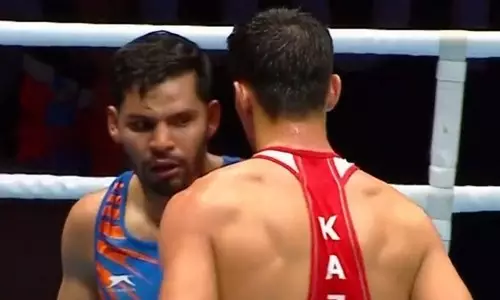 Казахстан выиграл битву с Индией за финал турнира по боксу
