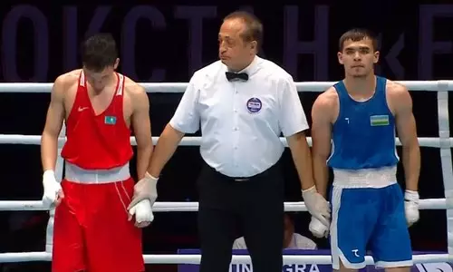 Бой Казахстан — Узбекистан с разгромом и нокдауном определил финалиста турнира в Астане