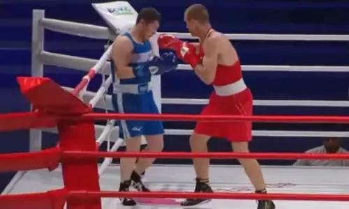 Диким избиением обернулся бой казахстанского боксера. Видео