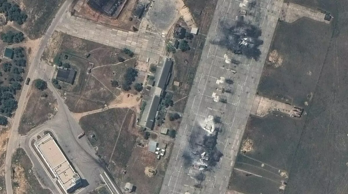 ВСУ уничтожили три российских истребителя на аэродроме в Крыму