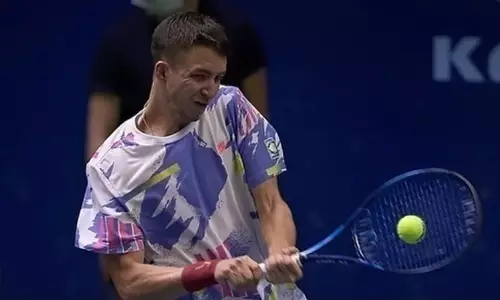 Казахстанский теннисист выдал драму на турнире в Грузии