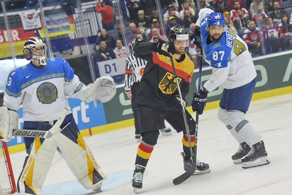Сборная Казахстана по хоккею разгромно проиграла Германии
