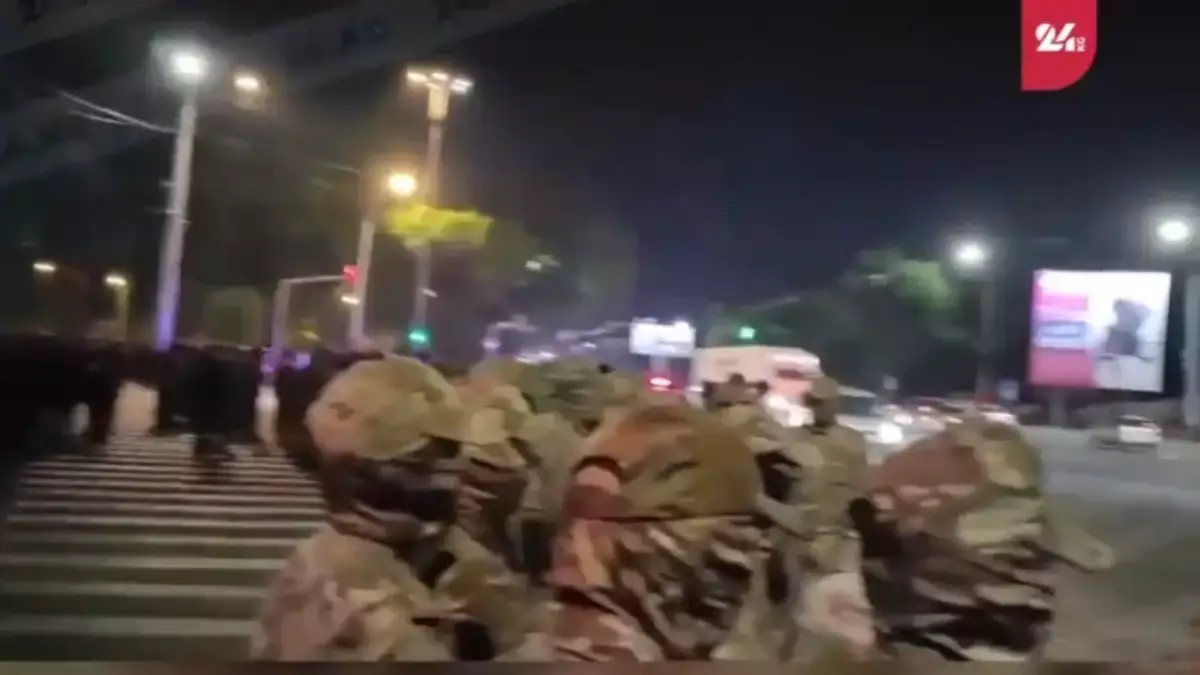 Массовые беспорядки начались в Бишкеке после избиения местных жителей иностранцами