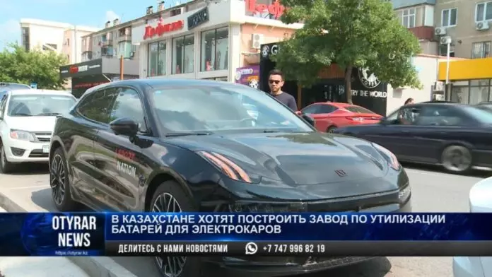 Электромобили в Казахстане становятся всё популярнее