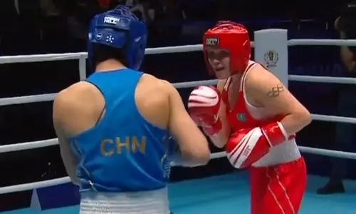 Бой Казахстан — Китай определил обладателя «золота» турнира по боксу