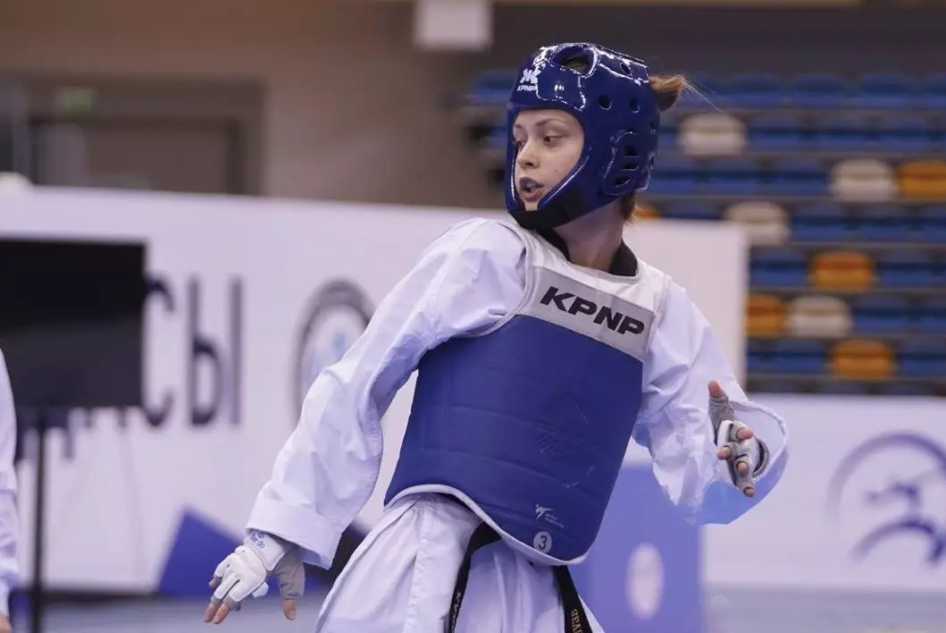 Мария Севостьянова завоевала "серебро" чемпионата Азии по таеквондо